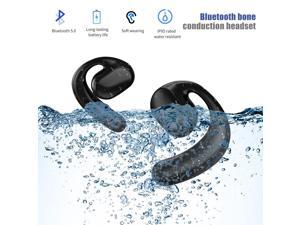 Bluetooth 52 Bone Conduction Headset Wireless Outdoor Sport Headphones Earhook
