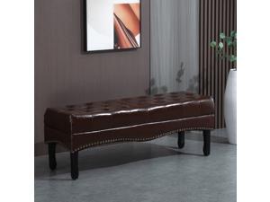 Multipurpose Entryway Tufted Bench Upholstered Ottoman Shoe Stool Bedroom Multipurpose Entryway Tufted Bench Upholstered Ottoman Shoe Stool Bedroom