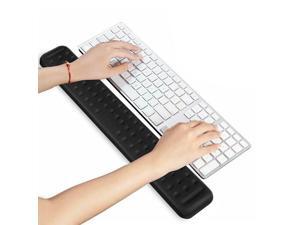 Comfy Keyboard Wrist Rest Pad, Memory Foam, Black - 440mm x 67mm x 18mm Comfy Keyboard Wrist Rest Pad, Memory Foam, Black - 440mm x 67mm x 18mm