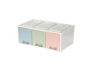Pastel Desktop Storage Organizer, 320192125mm, Stackable Removable 3 Drawers Pastel Desktop Storage Organizer, 320192125mm, Stackable Removable 3 Drawers