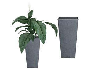 Home Garden Outdoor Living Plant Care 12" ARCADIA GARDEN SQUARE VASE POT,2 PACK Home Garden Outdoor Living Plant Care 12" ARCADIA GARDEN SQUARE VASE POT,2 PACK