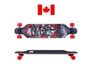 Drop-Through Deck Skateboard Complete Longboard - ™ - 41" Armor Drop-Through Deck Skateboard Complete Longboard - ™ - 41" Armor