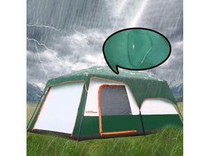 8-Person Big Camping Tent Hiking Family Traveling w Top Raiy Extended Porch 8-Person Big Camping Tent Hiking Family Traveling w Top Raiy Extended Porch