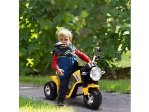 Kids 6V Electric Motorcycle Ride-On Toy Battery 18 - 36 Months Yellow Kids 6V Electric Motorcycle Ride-On Toy Battery 18 - 36 Months Yellow
