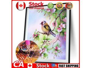 Frameless 5D Branch Bird Diamond Painting Embroidery DIY Craft Cross Stitch CA Frameless 5D Branch Bird Diamond Painting Embroidery DIY Craft Cross Stitch CA