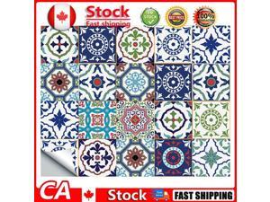 20pcs Retro Self-adhesive Decal Waterproof Tile Stickers 15x15cm ET108 CA 20pcs Retro Self-adhesive Decal Waterproof Tile Stickers 15x15cm ET108 CA