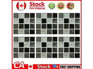 6pcs Waterproof Tiles Mosaic Wall Stickers Kitchen Adhesive Decor MSC035 CA 6pcs Waterproof Tiles Mosaic Wall Stickers Kitchen Adhesive Decor MSC035 CA