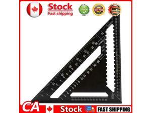 12inch Triangle Ruler for Woodworking Square Layout Gauge Measuring Tool CA 12inch Triangle Ruler for Woodworking Square Layout Gauge Measuring Tool CA
