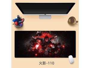 Anime Uzumaki Naruto Mouse Pad Non-Slip Durable with Stitched Edges Rubber Base Gaming Mousepad