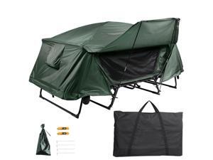 Yescom Double Tent Cot Folding Portable Waterproof Camping Hiking Bed Rain Fly Bag Yescom Double Tent Cot Folding Portable Waterproof Camping Hiking Bed Rain Fly Bag