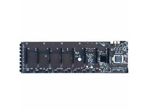 B75 ETH Mining Motherboard LGA 1155 DDR3 24Pin Power Support 8 Video Cards BTC Motherboard Eight Cards Multi-Graphics Slot 65mm Spacing B75 ETH Mining Motherboard LGA 1155 DDR3 24Pin Power Support 8 Video Cards BTC Motherboard Eight Cards Multi-Graphics Slot 65mm Spacing