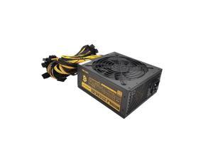 1600W Mining Power Supply, 80 PLUS Gold ETH Mining PSU Power Bitcoin Miner Power Server/Industrial Control Power ATX 12V V2.31 24Pin 1600W Mining Power Supply, 80 PLUS Gold ETH Mining PSU Power Bitcoin Miner Power Server/Industrial Control Power ATX 12V V2.31 24Pin