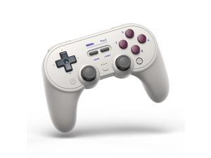 8Bitdo Pro 2 Bluetooth Controller for Switch/Switch OLED, PC, macOS, Android, Steam & Raspberry Pi (G Classic Edition) - Nintendo Switch
