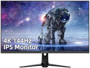 idea display G27U 27" IPS 4K UHD Gaming Monitor, 3840 x 2160, 144Hz, 5ms(GTG), 16.7M Colors,100% sRGB, 450cd/m², FreeSync, HDR, 2x HDMI 2.1, 1x DisplayPort 1.4, 2x USB 3.0, 1x Type-C, 1x USB-B