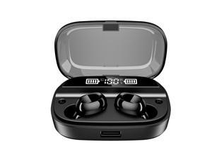 DAIZI T18 wireless earbuds Bluetooth headset with high fidelity sound quality, wireless charging box digital LED smart display, sports Bluetooth headset with built-in microphone DAIZI T18 wireless earbuds Bluetooth headset with high fidelity sound quality, wireless charging box digital LED smart display, sports Bluetooth headset with built-in microphone