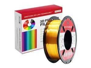 XTZL3D | Silk PLA Filament for 3D Printer, Gold,1kg, 1.75mm XTZL3D | Silk PLA Filament for 3D Printer, Gold,1kg, 1.75mm