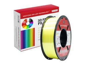 XTZL3D | Silk PLA Filament for 3D Printer, Yellow,1kg, 1.75mm XTZL3D | Silk PLA Filament for 3D Printer, Yellow,1kg, 1.75mm