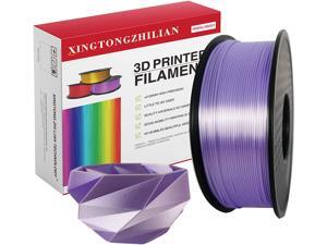 XTZL3D | Silk PLA Filament for 3D Printer, Sky Purple,1kg, 1.75mm XTZL3D | Silk PLA Filament for 3D Printer, Sky Purple,1kg, 1.75mm