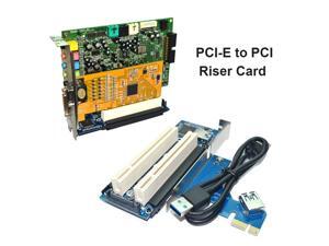 PCI-E To Dual PCI Riser Card Extender Desktop PCI Express Expansion Adapter Connector Card For PC Computer Windows XP LINUX PCI-E To Dual PCI Riser Card Extender Desktop PCI Express Expansion Adapter Connector Card For PC Computer Windows XP LINUX