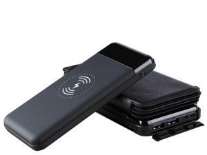 Techcare Solar Charging Power Bank Four Solar Panel & Wireless 10000mAh Portable Charger for Camping External Battery Backup Charger with 4 solar panels & LED Techcare Solar Charging Power Bank Four Solar Panel & Wireless 10000mAh Portable Charger for Camping External Battery Backup Charger with 4 solar panels & LED