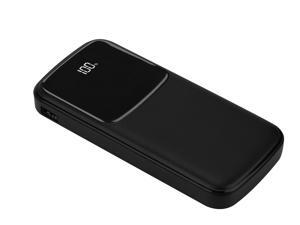 Power Bank Portable Charger 10000mAh Ultra-Compact External Battery Pack with Flashlight 4 Output Dual Input Built in Three Types Cables Compatible with All Mobile Phone or Devices Power Bank Portable Charger 10000mAh Ultra-Compact External Battery Pack with Flashlight 4 Output Dual Input Built in Three Types Cables Compatible with All Mobile Phone or Devices