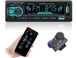 Alondy Single Din Car Stereo with Bluetooth | APP Control | FM/AM/RDS Radio| Daul USB | SD AUX MP3 Player