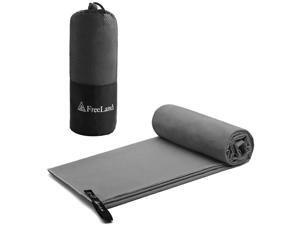 FreeLand Microfiber Camping Towels Quick Dry Super Absorbent for Backpacking Beach Swimming Hiking Travel FreeLand Microfiber Camping Towels Quick Dry Super Absorbent for Backpacking Beach Swimming Hiking Travel