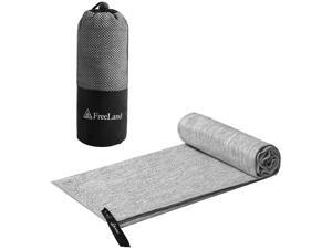 FreeLand Microfiber Camping Towels Quick Dry Super Absorbent for Backpacking Beach Swimming Hiking Travel FreeLand Microfiber Camping Towels Quick Dry Super Absorbent for Backpacking Beach Swimming Hiking Travel