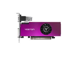 Yeston RX550-2G D5 LP Graphic Card Gaming Graphic Card 1183/6000MHz 2G/64bit/GDDR5 Discrete Graphics Card Yeston RX550-2G D5 LP Graphic Card Gaming Graphic Card 1183/6000MHz 2G/64bit/GDDR5 Discrete Graphics Card