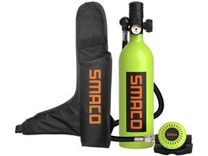 Scuba Tank for Diving Oxygen Tank for Breathing Underwater Device Dive Equipment Support 15-20 Minutes(340 Breathe Times) Mini Scuba Tank Scuba Diving Tank Diving Equipment S400+ Packages