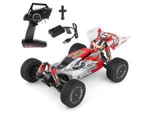 WLtoys 1:14 RC Racing Car, 2.4Ghz High Speed Remote Control Car 60+ KMH 4WD Off Road Trucks Toys Buggy Racing Car Gifts for Boy & Adults