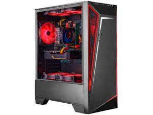 IPASON - Gaming Desktop - 10700F 8 Core up to 4.8GHz - GTX1660 Super 6GB - 16GB DDR4 3200MHz - 500GB SSD NVMe M.2 - Windows 10 home  - 550W Power supply - Gaming PC