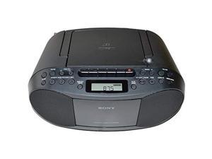 Sony Compact Portable Stereo Sound System Boombox with MP3 CD Player, Digital Tuner AM/FM Radio, Tape Cassette Recorder, Headphone Output and 3.5mm Audio Auxiliary input Jack (AUXCD-1Sony) Sony Compact Portable Stereo Sound System Boombox with MP3 CD Player, Digital Tuner AM/FM Radio, Tape Cassette Recorder, Headphone Output and 3.5mm Audio Auxiliary input Jack (AUXCD-1Sony)