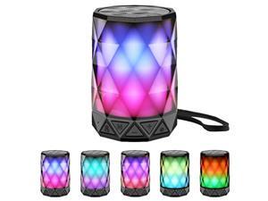 LED Portable Bluetooth Speakers with Lights, LFS Night Light Waterproof,Speakers Color Change Computer Speaker,Mic TF Card TWS Support for iPhone Samsung Gaming Christmas (Multi) (LFS190) LED Portable Bluetooth Speakers with Lights, LFS Night Light Waterproof,Speakers Color Change Computer Speaker,Mic TF Card TWS Support for iPhone Samsung Gaming Christmas (Multi) (LFS190)