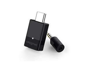 Creative BT-W3 Bluetooth 5.0 USB-C Audio Transmitter, aptX LL and aptX HD, 3.5 mm Analog Mic for Voice Chat Support, Codec Indicator and Selection, Plug-and-Play for PS4, Nintendo Swit (70SA016000000) Creative BT-W3 Bluetooth 5.0 USB-C Audio Transmitter, aptX LL and aptX HD, 3.5 mm Analog Mic for Voice Chat Support, Codec Indicator and Selection, Plug-and-Play for PS4, Nintendo Swit (70SA016000000)