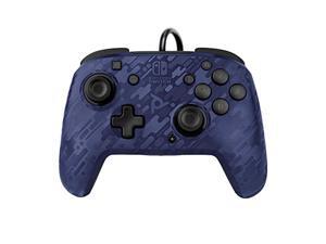 PDP 500-134-NA-CM02 Nintendo Switch Faceoff Deluxe+ Audio Wired Controller - Blue Camo (500-134-NA-CM02) PDP 500-134-NA-CM02 Nintendo Switch Faceoff Deluxe+ Audio Wired Controller - Blue Camo (500-134-NA-CM02)