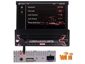 EINCAR Single Din Android 10.0 DVD-Player Bluetooth Auto Stereo GPS Navigation Quad Core 1 GB 32 GB Auto AM/FM Audio Radio 7 Zoll kapazitiver Touchscreen 1080P Video Unterstützung WiFi Mirror Link