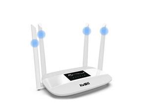 KuWFi 4G LTE CPE Wireless WiFi Internet Router 300Mbps Unlocked with SIM Card Slot with 4pcs Antenna for CA/USA/MX and a Few Central American Countries Not for Verizon SIM Card (LC111-L) KuWFi 4G LTE CPE Wireless WiFi Internet Router 300Mbps Unlocked with SIM Card Slot with 4pcs Antenna for CA/USA/MX and a Few Central American Countries Not for Verizon SIM Card (LC111-L)