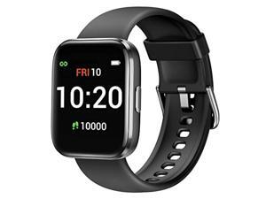 Letsfit Smart Watch for Android Phones Compatible with iPhone Samsung, Fitness Tracker with Blood Oxygen Saturation and Heart Rate Monitor, IP68 Waterproof Cardio Watch for Women Men, Black Letsfit Smart Watch for Android Phones Compatible with iPhone Samsung, Fitness Tracker with Blood Oxygen Saturation and Heart Rate Monitor, IP68 Waterproof Cardio Watch for Women Men, Black
