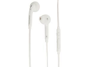 Samsung (2 Pack) OEM Wired 3.5mm White Headset with Microphone, Volume Control, and Call Answer End Button [EO-EG920BW] for Samsung Galaxy S6 Edge+ / S6 / S5, Galaxy Note 5/4 / Edge (Bulk Packaging)