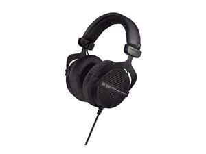 Beyerdynamic DT 990 PRO Studio Headphones (Ninja Black, Limited Edition) with Knox Gear Hard Shell Headphone Case Bundle (2 Items)