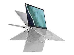 ASUS Chromebook Flip C434 2-In-1 Laptop, 14" Full HD Touchscreen 4-Way NanoEdge, Intel Core M3-8100Y Processor, 4GB RAM, 64GB eMMC Storage, All-Metal Body, Backlit KB, Chrome OS- C434TA-DSM4T, Silver ASUS Chromebook Flip C434 2-In-1 Laptop, 14" Full HD Touchscreen 4-Way NanoEdge, Intel Core M3-8100Y Processor, 4GB RAM, 64GB eMMC Storage, All-Metal Body, Backlit KB, Chrome OS- C434TA-DSM4T, Silver