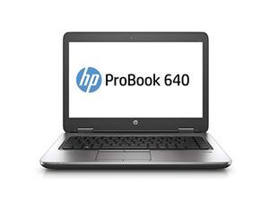 HP ProBook 640 G2 Laptop, 14" HD Display, Intel Core i5-6300U Upto 3.0GHz, 8GB RAM, 256GB NVMe SSD,, DisplayPort, Wi-Fi, Bluetooth, Windows 10 Pro (Renewed)