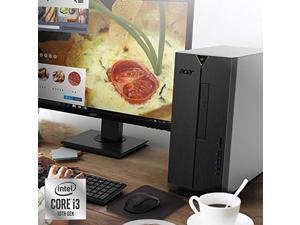 Acer Aspire TC-895-UA91 Desktop, 10th Gen Intel Core i3-10100 4-Core Processor, 8GB 2666MHz DDR4, 512GB NVMe M.2 SSD, 8X DVD, 802.11ax Wi-Fi 6, USB 3.2 Type C, Windows 10 Home Acer Aspire TC-895-UA91 Desktop, 10th Gen Intel Core i3-10100 4-Core Processor, 8GB 2666MHz DDR4, 512GB NVMe M.2 SSD, 8X DVD, 802.11ax Wi-Fi 6, USB 3.2 Type C, Windows 10 Home
