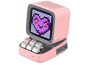 Divoom Ditoo Retro Pixel Art Game Bluetooth Speaker with 16X16 LED App Controlled Front Screen (Pink) Divoom Ditoo Retro Pixel Art Game Bluetooth Speaker with 16X16 LED App Controlled Front Screen (Pink)