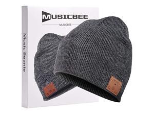 Bluetooth Beanie, MUSICBEE Bluetooth V5.0 Wireless Knit Winter Hats Cap with Detachable Built-in Mic and HD Stereo Speakers,Fleece Lining Suits for Outdoors Family & Gift-Unisex (Charcoal) Bluetooth Beanie, MUSICBEE Bluetooth V5.0 Wireless Knit Winter Hats Cap with Detachable Built-in Mic and HD Stereo Speakers,Fleece Lining Suits for Outdoors Family & Gift-Unisex (Charcoal)