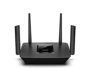 Linksys AC3000 Smart Mesh Wi-Fi Router for Home Mesh Networking, MU-MIMO Tri-Band Wireless Gigabit Mesh Router, Fast Speeds up to 3.0 Gbps, coverage up to 3,000 sq ft, up to 25 devices (MR9000) Linksys AC3000 Smart Mesh Wi-Fi Router for Home Mesh Networking, MU-MIMO Tri-Band Wireless Gigabit Mesh Router, Fast Speeds up to 3.0 Gbps, coverage up to 3,000 sq ft, up to 25 devices (MR9000)