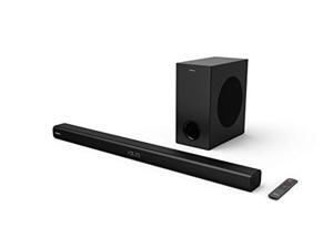 Hisense 2.1 Channel Sound Bar Home Theater System with Wireless Subwoofer and Bluetooth (Model HS218) Hisense 2.1 Channel Sound Bar Home Theater System with Wireless Subwoofer and Bluetooth (Model HS218)