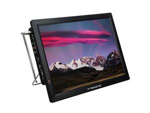 Trexonic Portable Rechargeable 14 Inch LED TV with HDMI, SD/MMC, USB, VGA, AV in/Out and Built-in Digital Tuner Trexonic Portable Rechargeable 14 Inch LED TV with HDMI, SD/MMC, USB, VGA, AV in/Out and Built-in Digital Tuner
