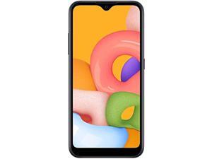 Samsung Galaxy A01 (A015M) 32GB, Dual SIM, GSM Unlocked, 5.7? Display Smartphone - International Version - Black Samsung Galaxy A01 (A015M) 32GB, Dual SIM, GSM Unlocked, 5.7? Display Smartphone - International Version - Black